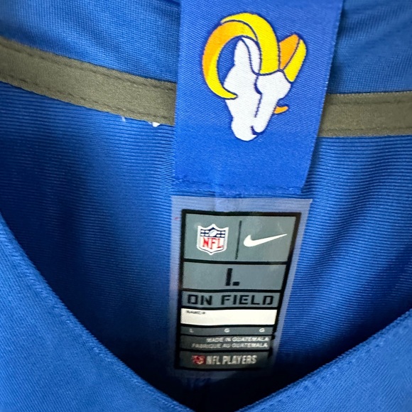 Jalen Ramsey #5 - LA Rams jersey. NFL. Size Large. Pit to pit 23 inches. NWT - Picture 5 of 5